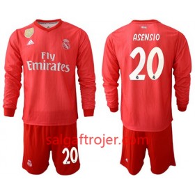 Real Madrid Fodboldtrøjer Asensio 20 Børn 3. sæt 2018/19 Langærmet